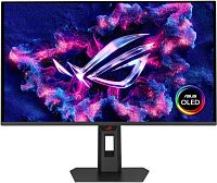 Монитор Asus 27" ROG Strix XG27AQDNG черный QD OLED LED 16:9 HDMI глянцевая HAS Piv 450cd 178гр/178гр 2560x1440 360Hz FreeSync Premium Pro DP QHD USB 6.1кг