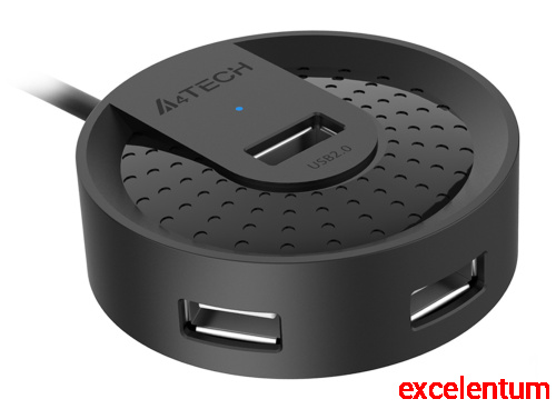 Разветвитель USB 2.0 A4Tech HUB-20 фото 3
