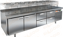 Стол морозильный  HICOLD  SN 1122/BT LT