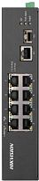 Коммутатор Hikvision DS-3T1310P-SI/HS 8x100Мбит/с 1x1Гбит/с 1SFP 6PoE+ 2PoE++ 110W неуправляемый