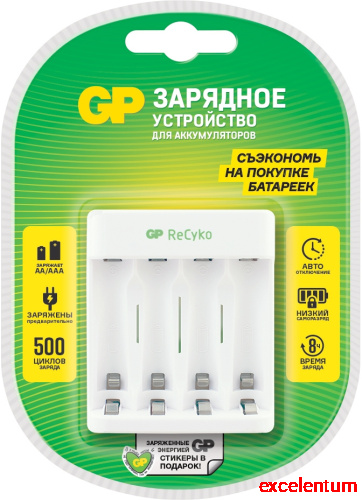 Зарядное устройство GP E411CS-2CR1 Зарядное устройство GP E411CS-2CR1
