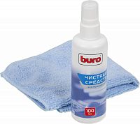 Чистящий набор (салфетки + гель) Buro BU-S/MF