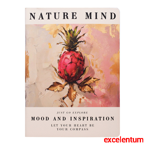 Тетрадь 40л. "Jane. Nature Mind" на скобе Premium А4 обл.: Плотный картон, матовая текстурная ламинация Тетрадь 40л. "Jane. Nature Mind" на скобе Premium А4 обл.: Плотный картон, матовая текстурная ламинация