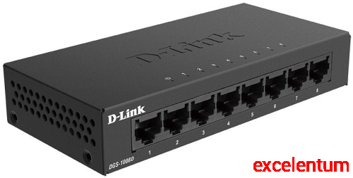 Коммутатор D-Link DGS-1008D/K2A фото 2 Коммутатор D-Link DGS-1008D/K2A фото 2