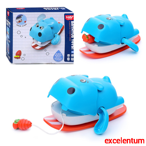 Заводная игрушка "Бегемот" в коробке Заводная игрушка "Бегемот" в коробке