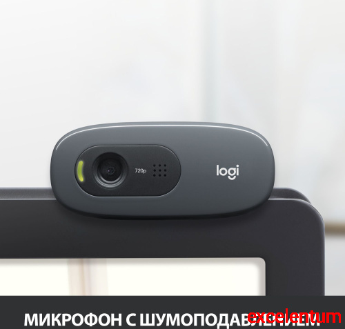 Камера Web Logitech HD Webcam C270 фото 3 Камера Web Logitech HD Webcam C270 фото 3