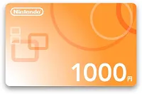 Карта оплаты пополнение игровой валюты Nintendo 1000 JPY Japan
