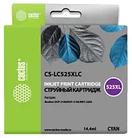 Картридж струйный Cactus CS-LC525XLC