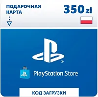 Карта оплаты пополнение игровой валюты PlayStation Store 350 zl Poland PS4/PS5