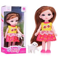 Кукла "Little lily" с питомцем, в коробке