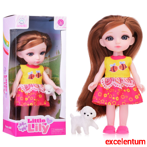 Кукла "Little lily" с питомцем, в коробке Кукла "Little lily" с питомцем, в коробке