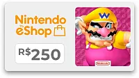 Карта оплаты пополнение игровой валюты Nintendo 250 BRL Brazil