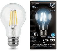 Лампа светодиодная Gauss Filament  A60