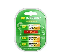 Аккумулятор GP 270AAHC4/2RGY-2CRCB6
