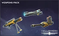 Дополнение к игре для ПК PlayStation Helldrivers Weapons Pack (16+)
