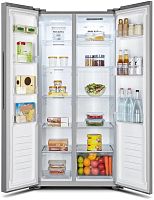 Холодильник Gorenje NRS81714SI 2-хкамерн. серый металлик инвертер
