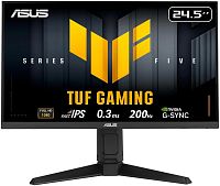 Монитор Asus 24.5" TUF Gaming VG259QL5A черный IPS LED 16:9 HDMI M/M матовая HAS Piv 300cd 178гр/178гр 1920x1080 200Hz FreeSync Premium DP FHD 4.9кг