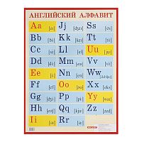 Английский алфавит с транскрипцией. Наглядное пособие для школы