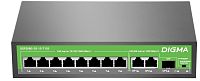 Коммутатор Digma  DSP208G-2G-1S-T120