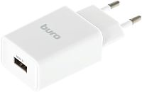 Сетевое зар./устр. Buro BUWA1 10.5W 2.1A USB-A универсальное белый (BUWA10S100WH)