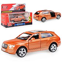 Машина металл Bentley Bentayga 1:45, (открыв. двери) инерц., в коробке