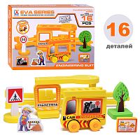 Конструктор  Стройка (16 дет.)