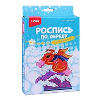 Роспись по дереву. Новогодний сувенир