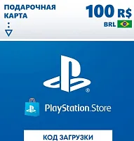 Карта оплаты пополнение игровой валюты PlayStation Store 100 BRL Brazil PS4/PS5