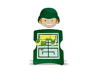 Дидактическая панель «Кем стать? Военный»