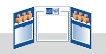 Ширма для детского сада ПОЧТА, 0,83*0,3м