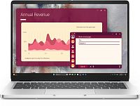 Ноутбук Dell Pro 14 PC14250 Core Ultra 7 255U 16Gb SSD512Gb Intel Graphics 14" IPS FHD+ (1920x1200) Linux silver WiFi BT Cam (PRO14-7653)