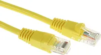 Патч-корд cat.5E molded 3м желтый RJ-45 (m)-RJ-45 (m)