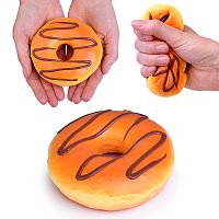 Игрушка - антистресс "Глазурированое кольцо" (ароматизированный) в коробке