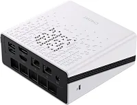 ПК Мини Chuwi UBox Ryzen 5 7430U (4.3) 16Gb SSD512Gb RGr Windows 11 Pro 2x2.5GbitEth WiFi BT 90W белый/черный