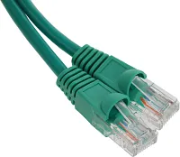 Патч-корд cat.5E stranded molded 0.5м зеленый RJ-45 (m)-RJ-45 (m)