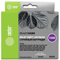Картридж струйный Cactus CS-LC1000BK