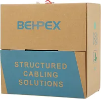 Кабель сетевой UTP 4 пары cat.5E solid 0.45мм CCA 305м красный