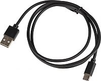 Кабель USB (m)-USB Type-C (m) 1м черный