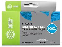 Картридж струйный Cactus CS-CD972