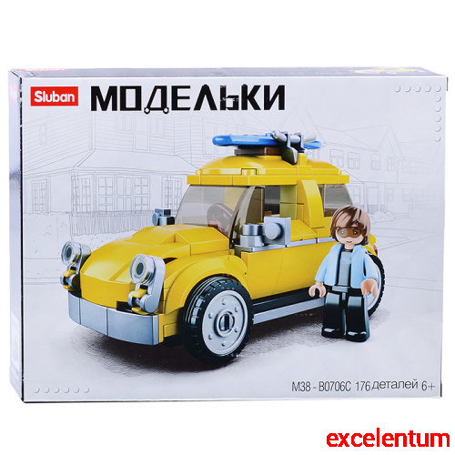 Конструктор "Городское авто" (176 дет)