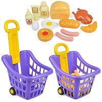 Корзина для супермаркета с продуктами 13 предметов