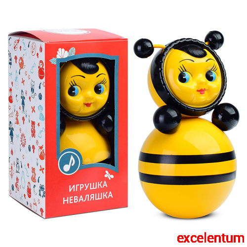 Неваляшка Пчелка в худ. упаковке Неваляшка Пчелка в худ. упаковке