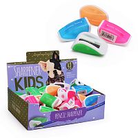 Точилка в пенал, 1 отверстие "Kidssharp" (4 цвета)