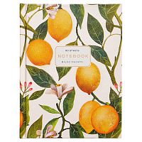 Блокнот-престиж А6 80 л. "Flora. Paradise. Lemons"