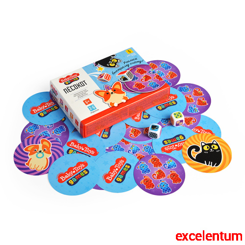 Игра настольная "Пёсокот" Baby toys games Игра настольная "Пёсокот" Baby toys games