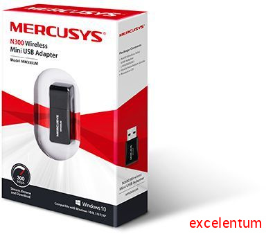 Сетевой адаптер Wi-Fi Mercusys MW300UM фото 3 Сетевой адаптер Wi-Fi Mercusys MW300UM фото 3
