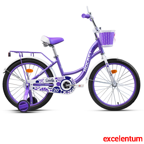 Велосипед 20" Rocket Candy, цвет фиолетовый