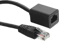 Патч-корд Buro BU-C5EXTND-2M-B