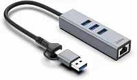 Сетевой адаптер Gigabit Ethernet Digma DLA-GEUCH3