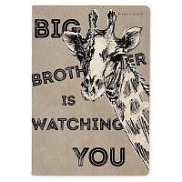 Блокнот-тетрадь 40 л. клетка "Big brother"